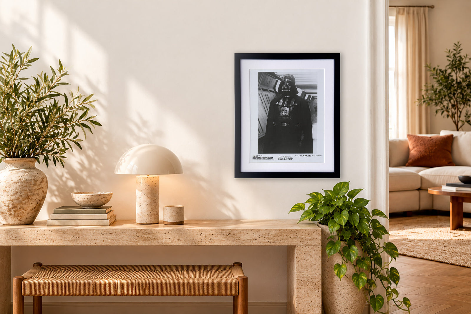 Return of the Jedi (1983) Film Movie Press Publicity Still Framed