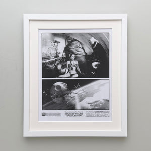 Return of the Jedi 1983 Film Movie Press Publicity Still Framed
