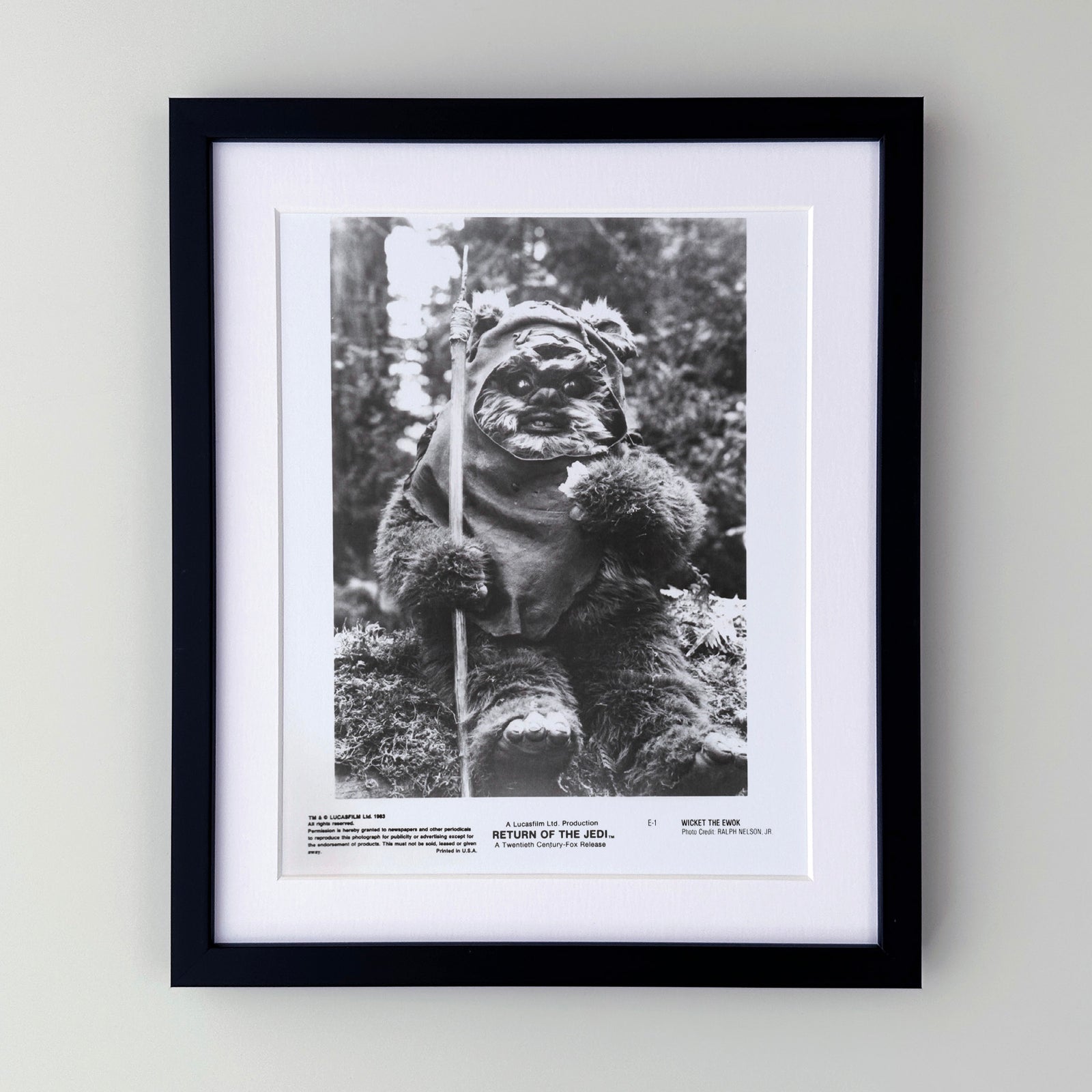 Return of the jedi 1983 Publicity Film Movie Press Still Framed
