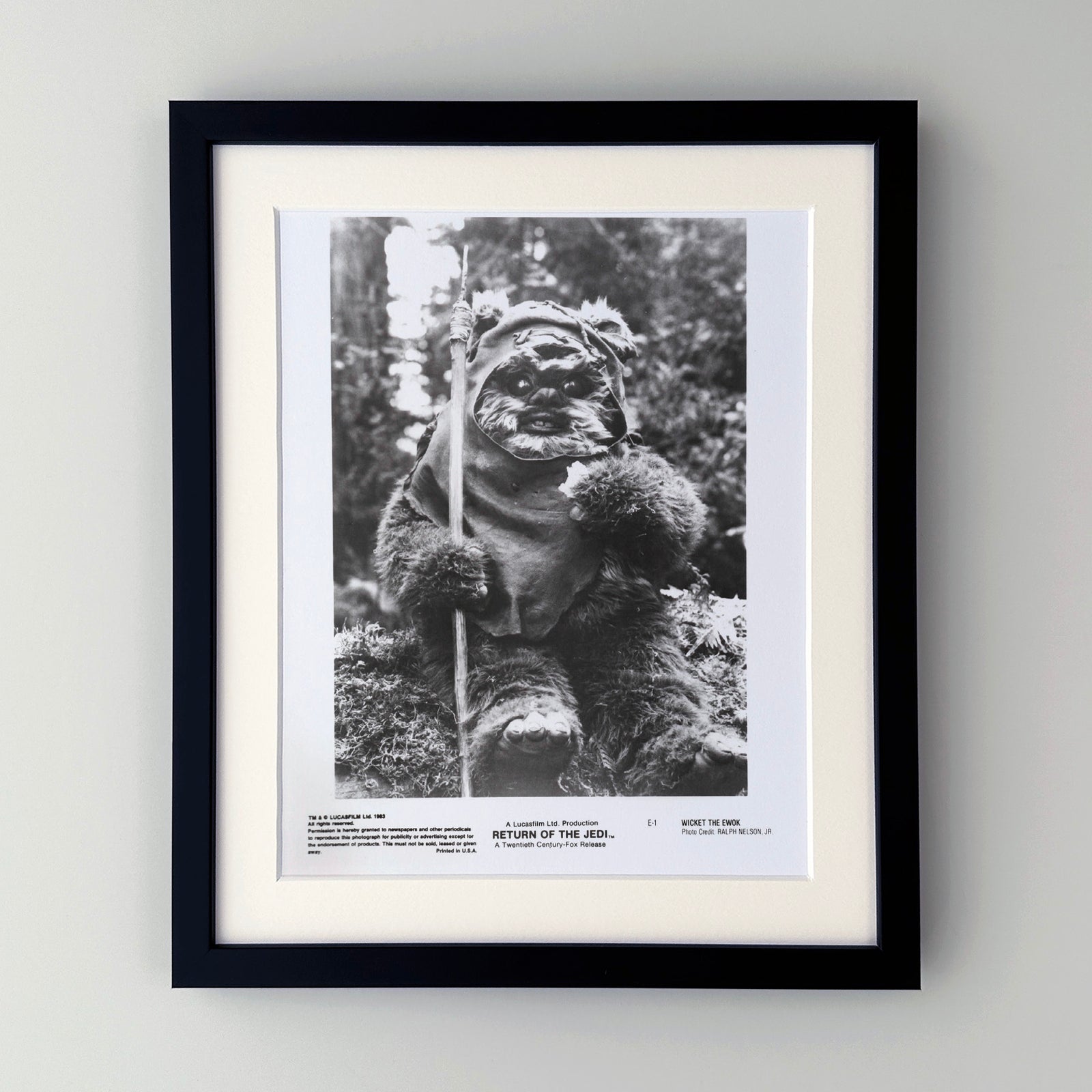 Return of the jedi 1983 Publicity Film Movie Press Still Framed