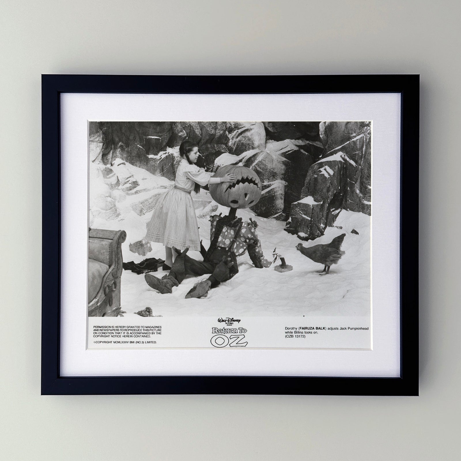 Return to Oz 1985 Film Movie Press Publicity Still Framed