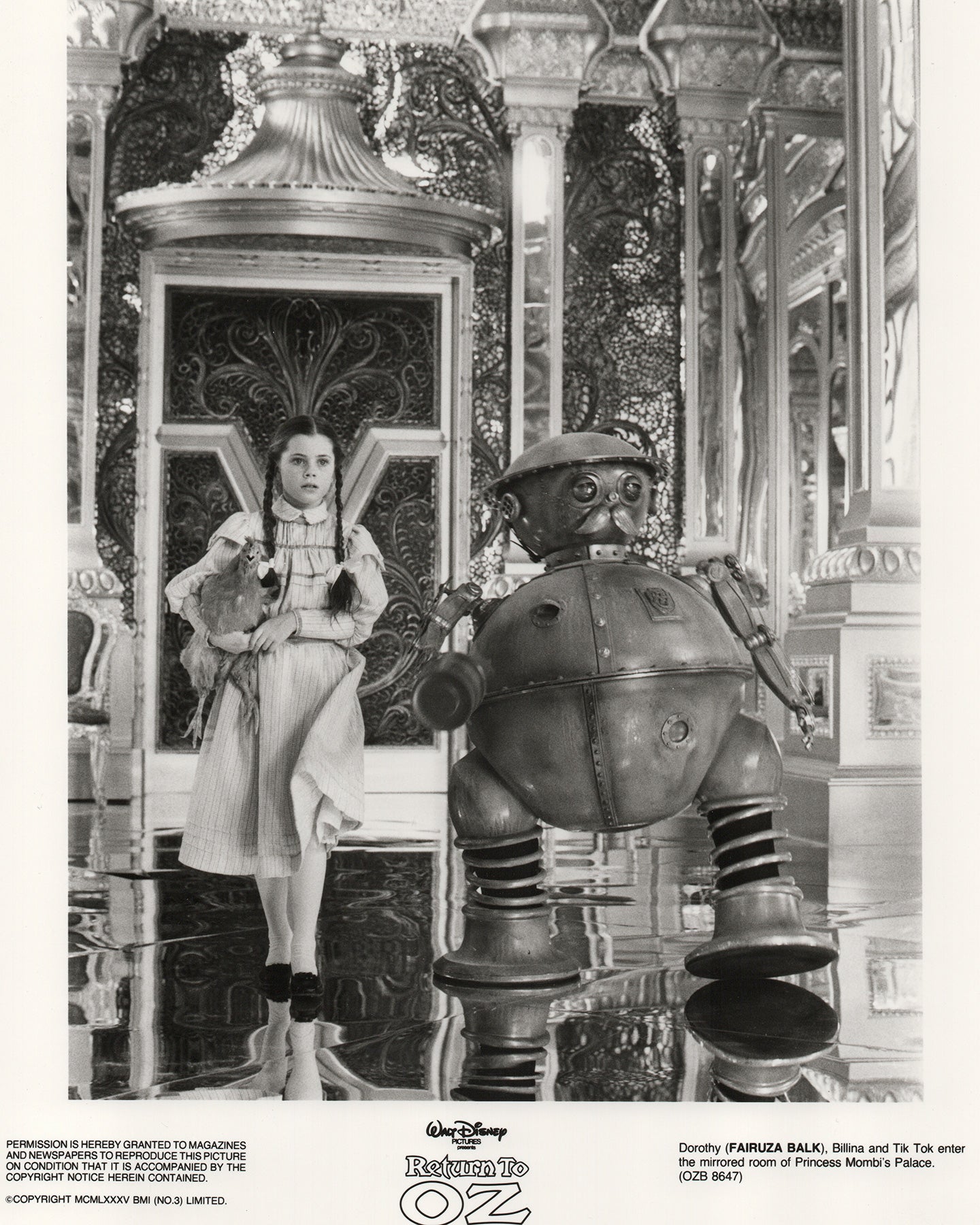 Return to Oz 1985 Film Movie Press Publicity Still Framed