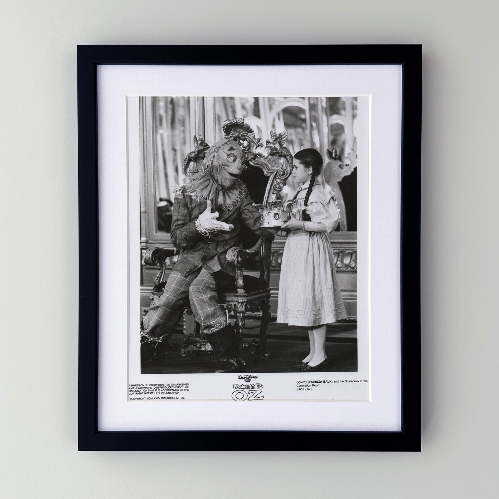 Return to Oz 1985 Film Movie Press Publicity Still Framed