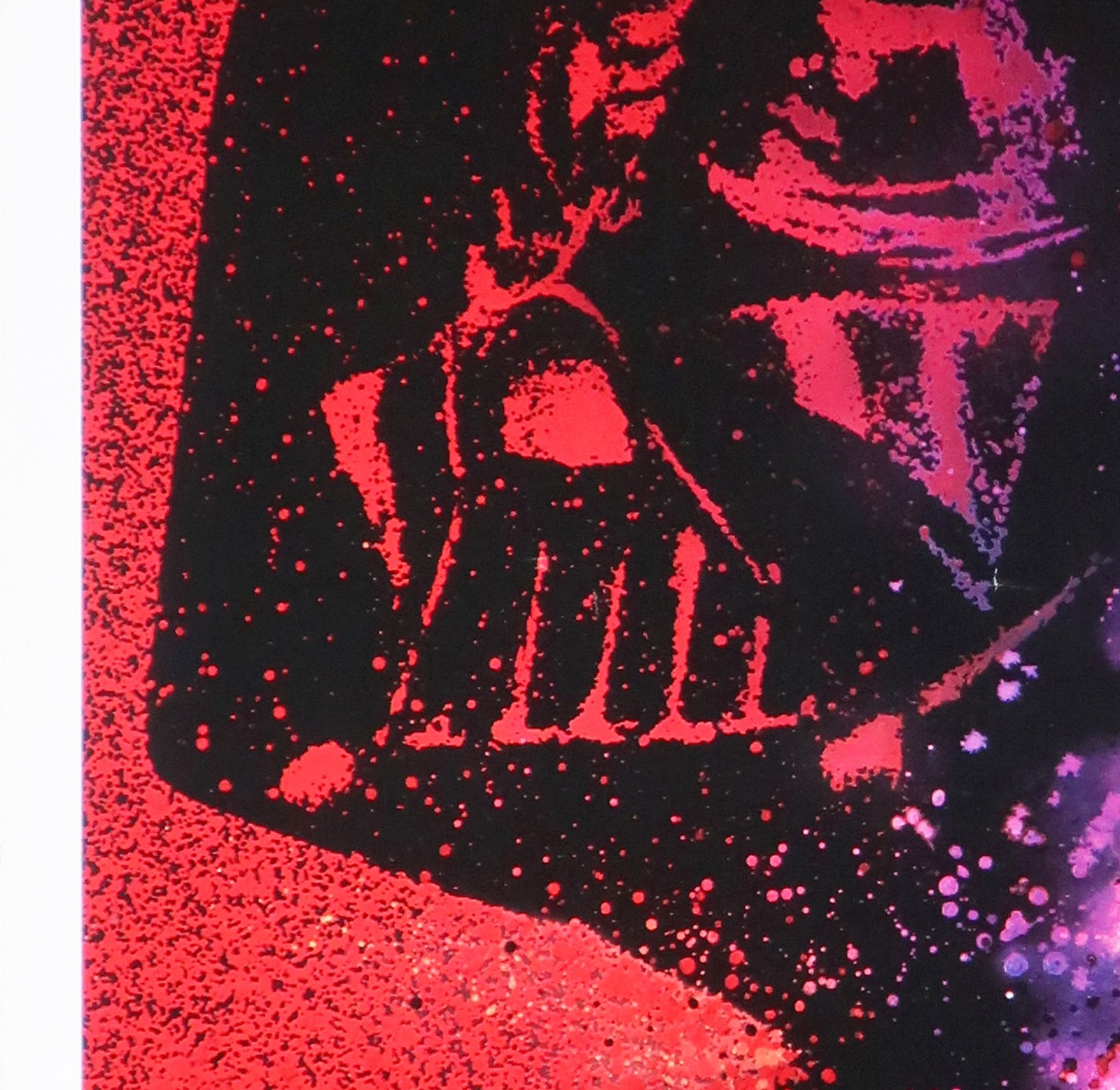 Revenge of the Jedi 1983 US Advance Undated Printers Proof Drew Struzan - detail