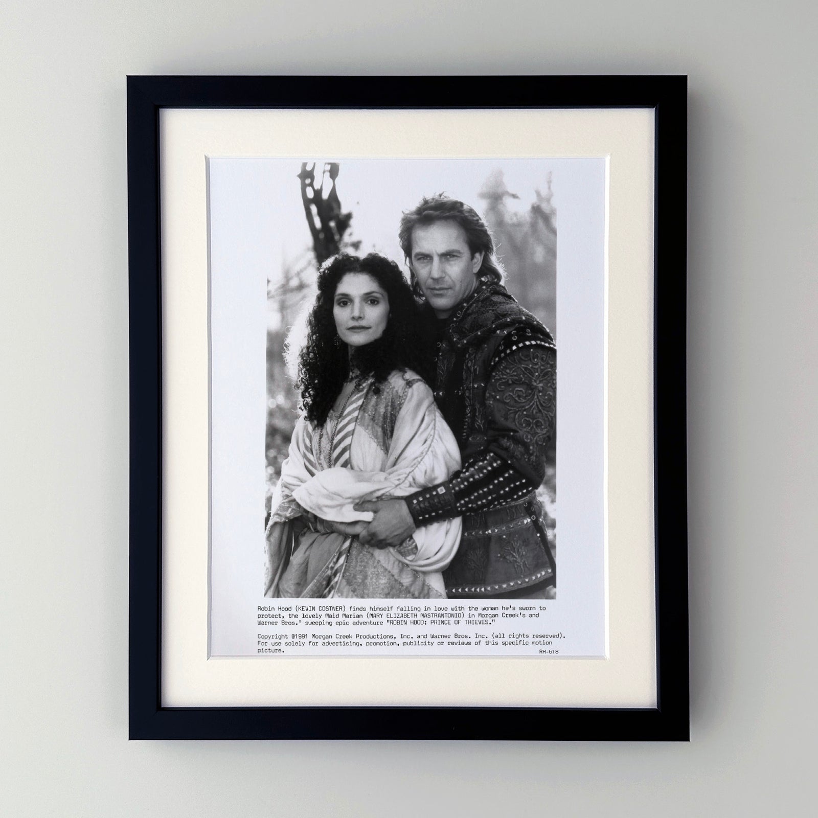 Robin Hood Prince of Thieves 1991 Publicity Film Movie Press Still Framed