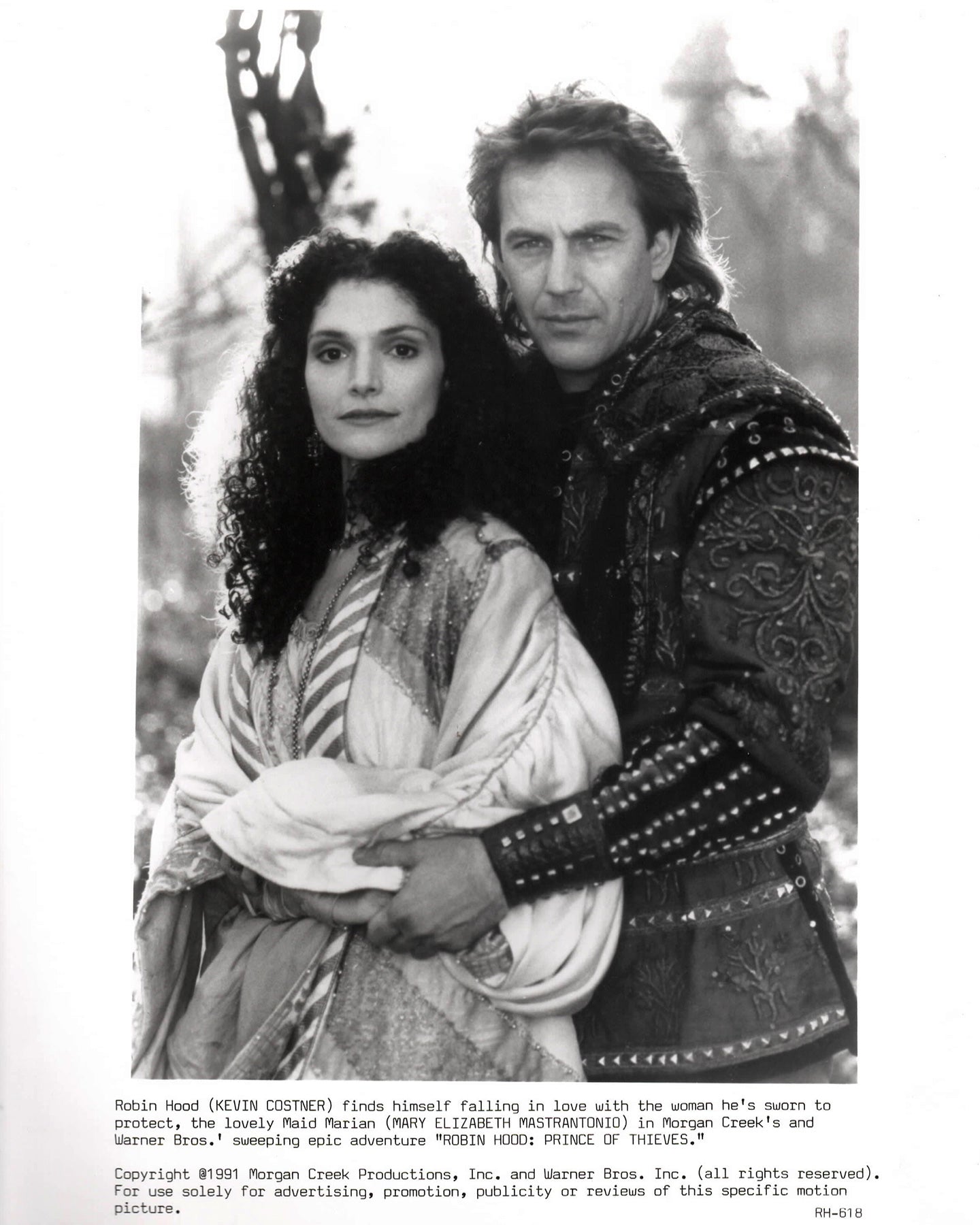 Robin Hood Prince of Thieves 1991 Publicity Film Movie Press Still Framed