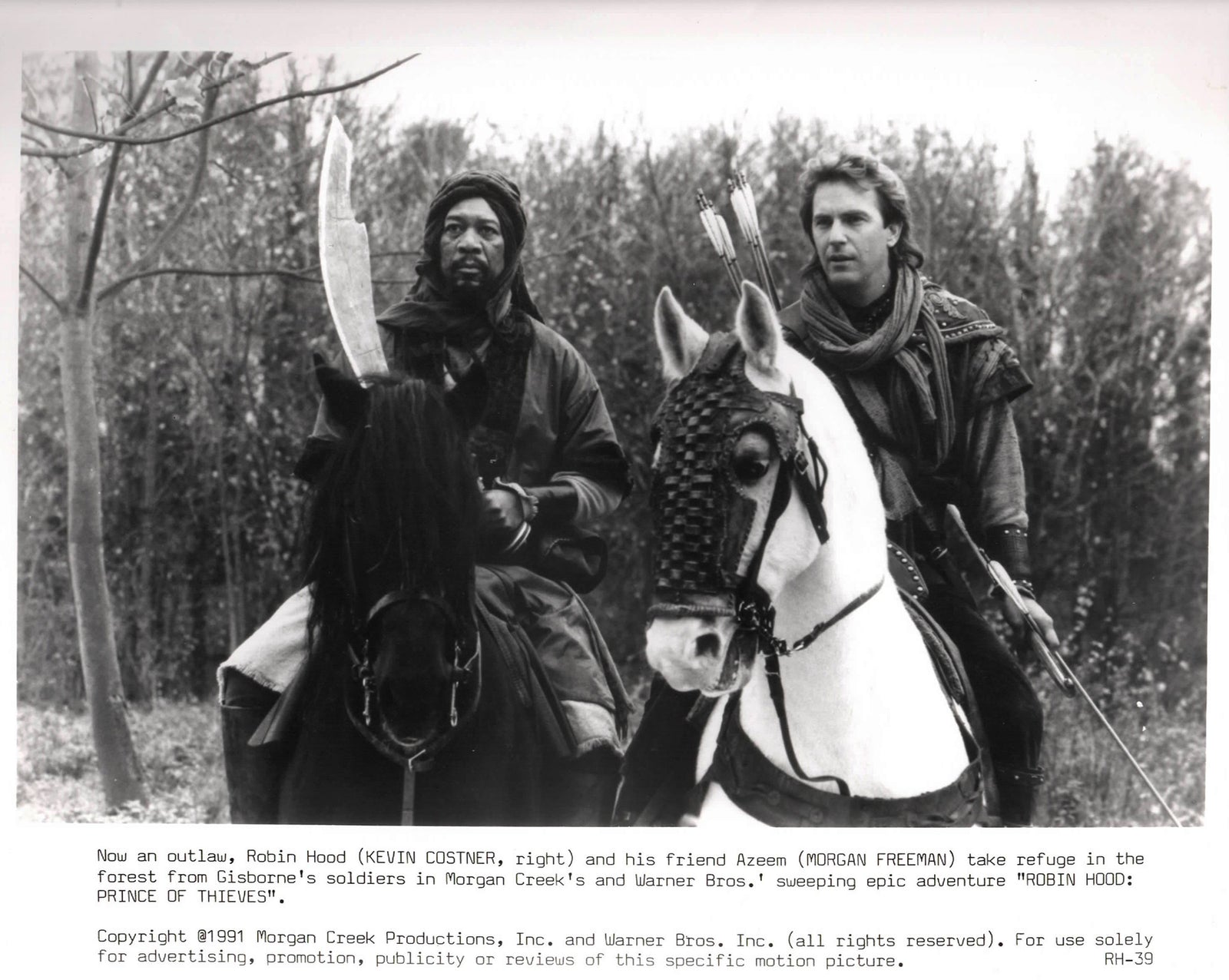 Robin Hood Prince of Thieves 1991 Publicity Film Movie Press Still Framed