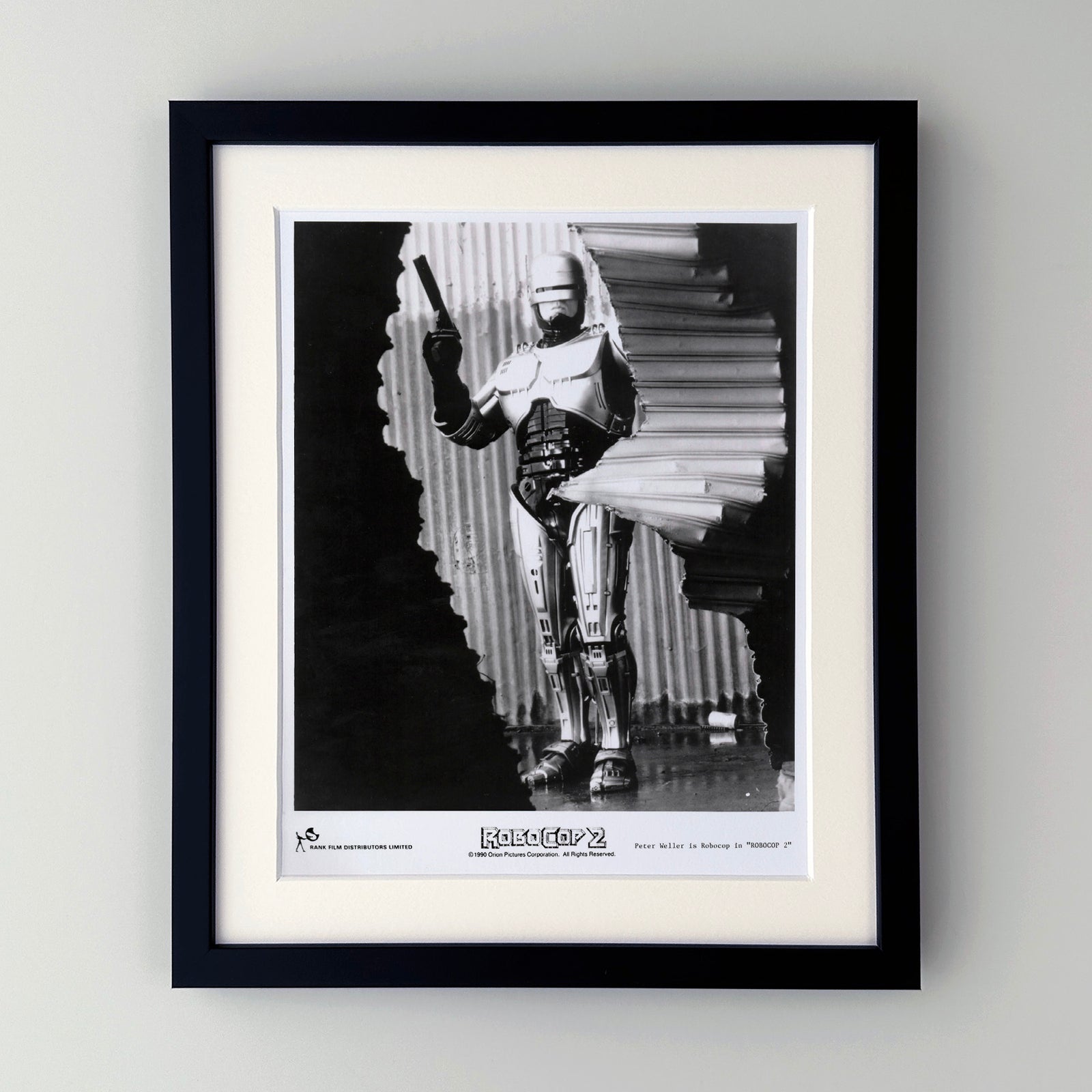 Robocop 2 1990 Publicity Film Movie Press Still Framed