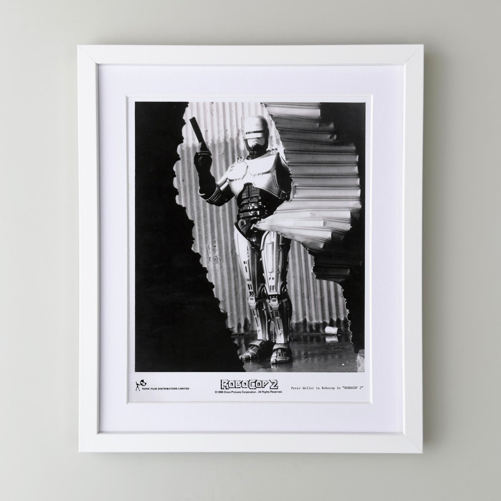 Robocop 2 1990 Publicity Film Movie Press Still Framed