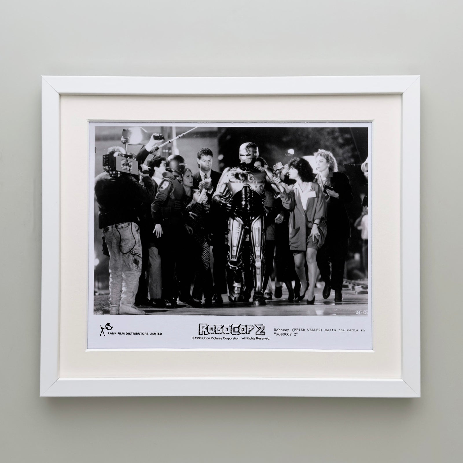 Robocop 2 1990 Publicity Film Movie Press Still Framed