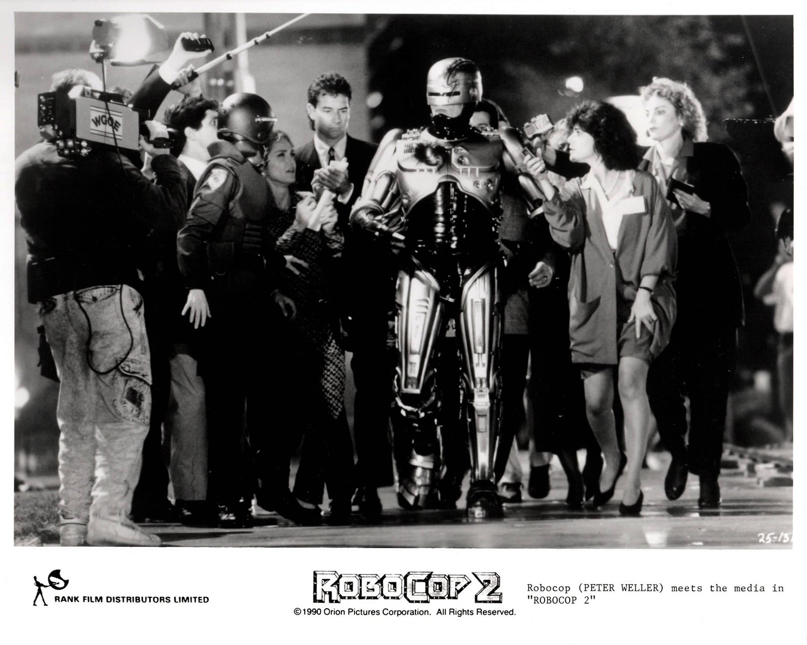 Robocop 2 1990 Publicity Film Movie Press Still Framed