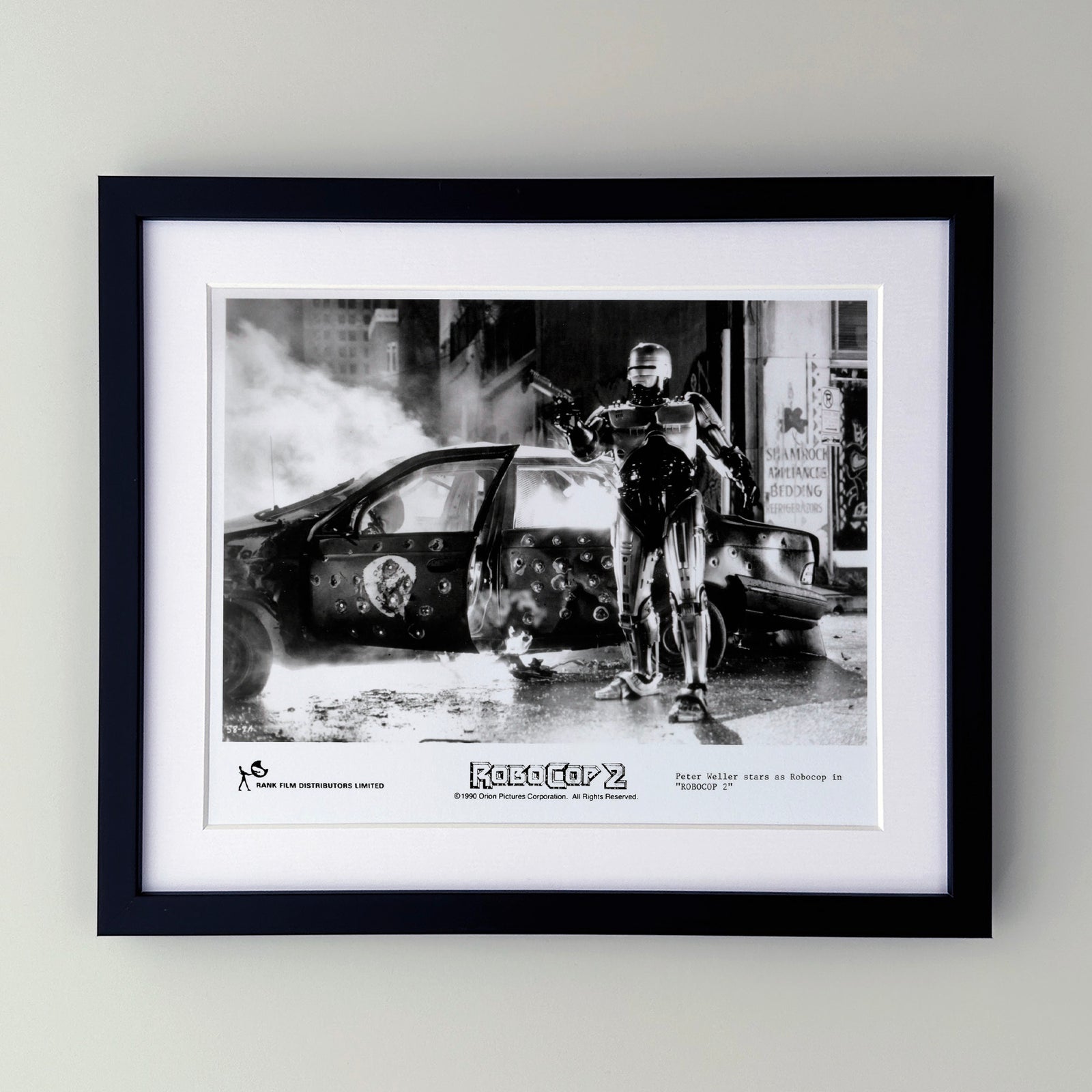 Robocop 2 1990 Publicity Film Movie Press Still Framed