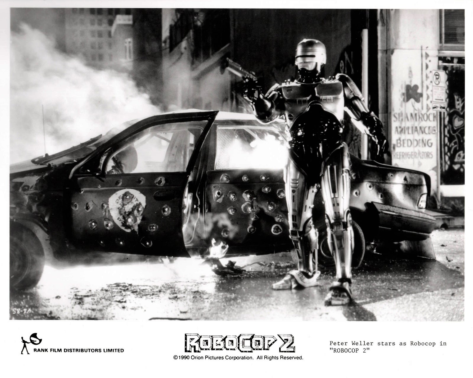 Robocop 2 1990 Publicity Film Movie Press Still Framed