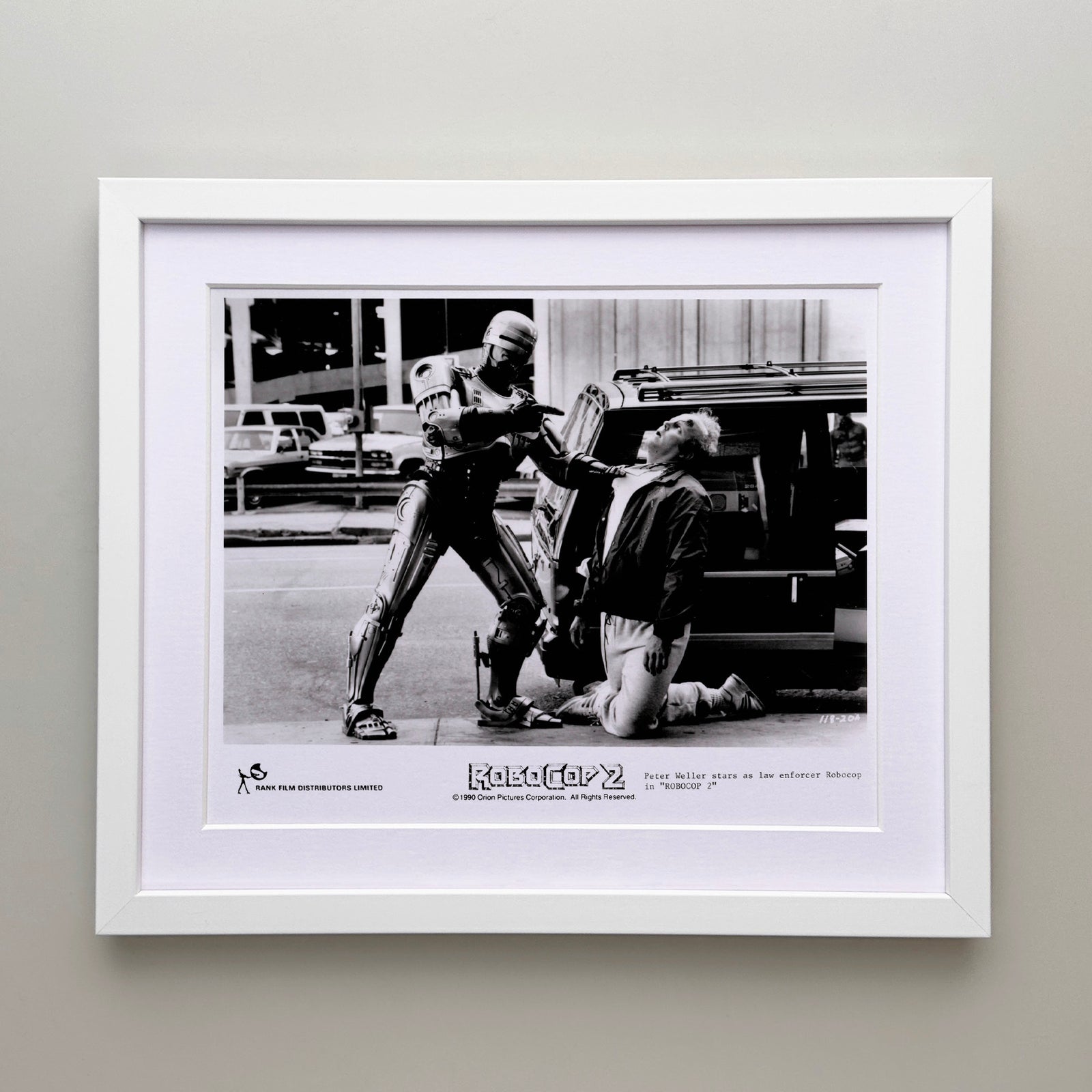 Robocop 2 1990 Publicity Film Movie Press Still Framed
