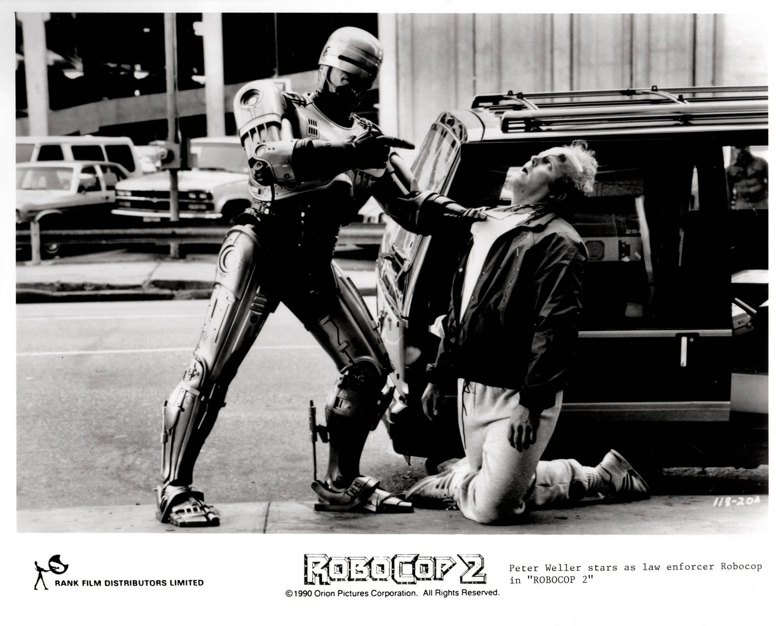 Robocop 2 1990 Publicity Film Movie Press Still Framed