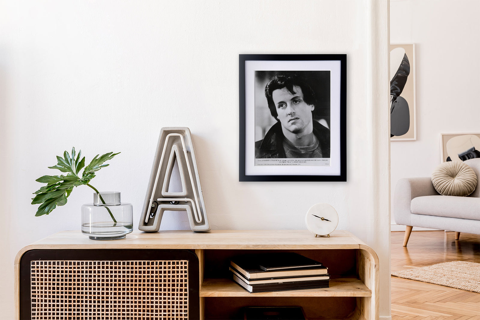 Rocky 1976 Film Movie Press Publicity Still Framed