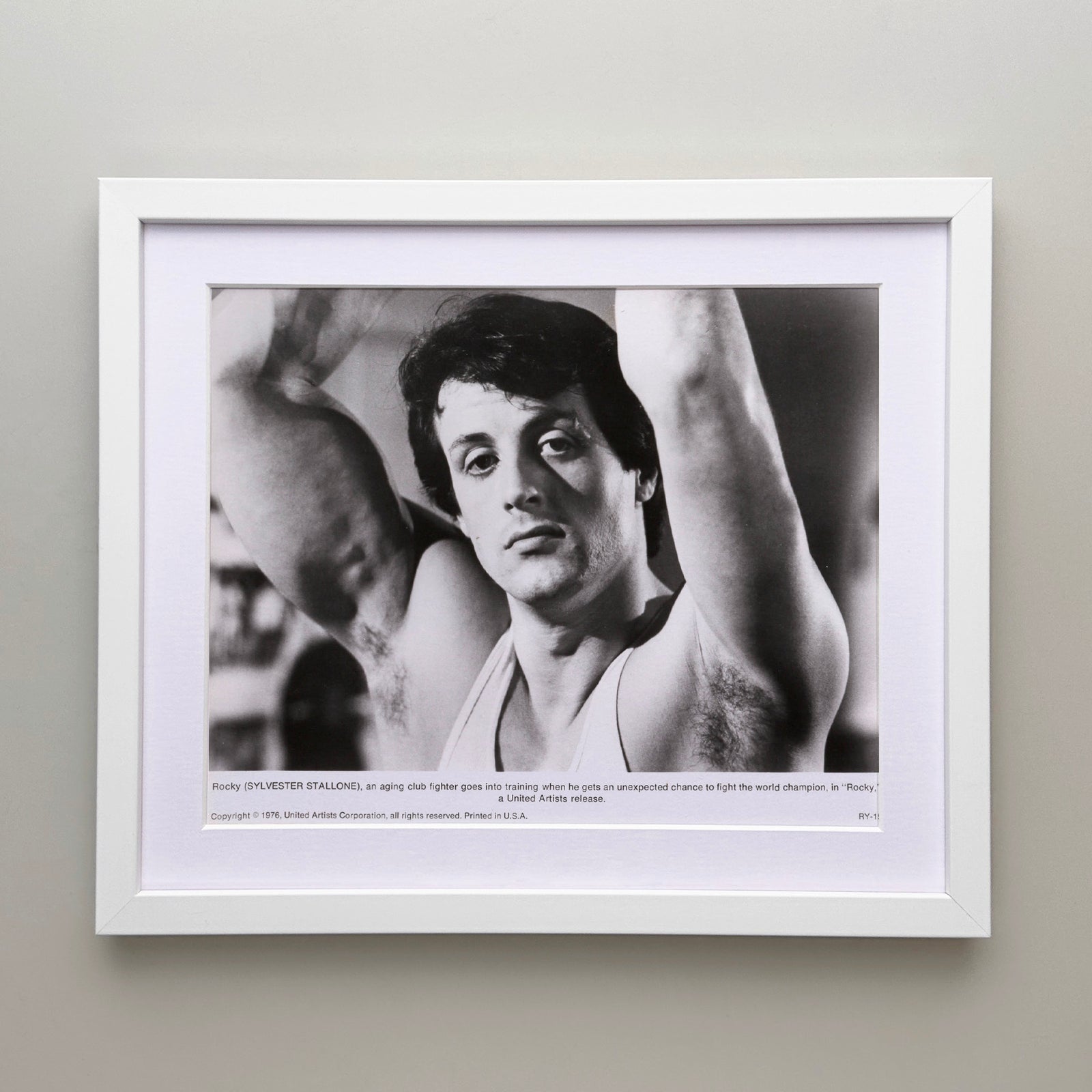 Rocky 1976 Publicity Film Movie Press Still Framed