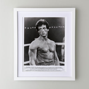 Rocky 3 1982 Publicity Film Movie Press Still Framed