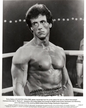 Rocky 3 1982 Publicity Film Movie Press Still Framed
