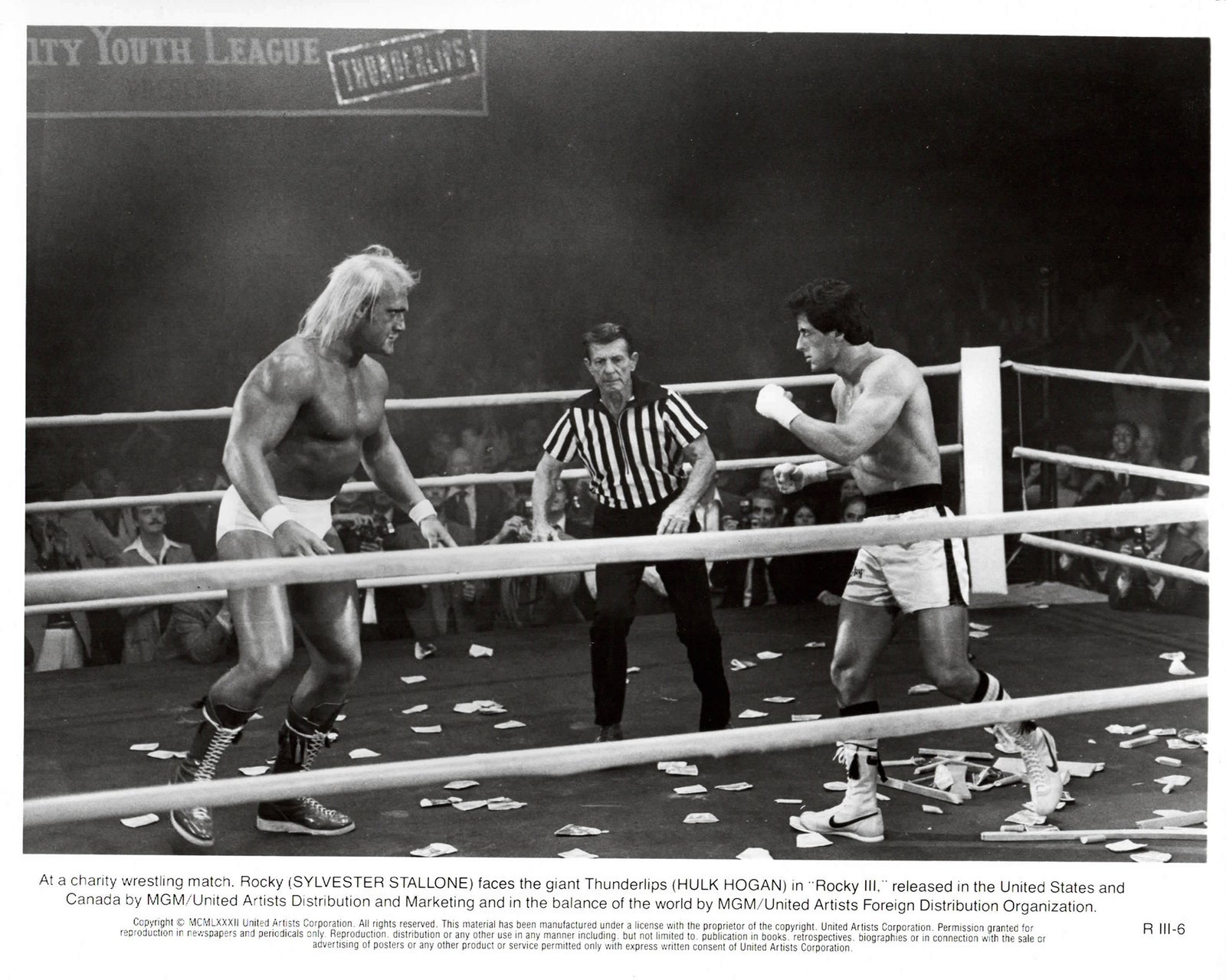 Rocky 3 1982 Publicity Film Movie Press Still Framed