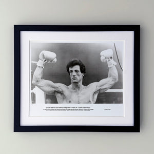 Rocky 3 1982 Publicity Film Movie Press Still Framed