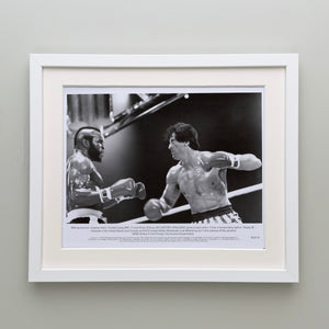 Rocky 3 1982 Publicity Film Movie Press Still Framed