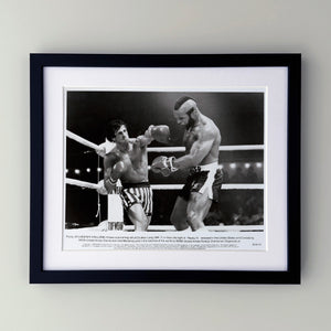 Rocky 3 1982 Publicity Film Movie Press Still Framed