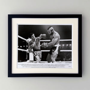 Rocky 3 1982 Publicity Film Movie Press Still Framed