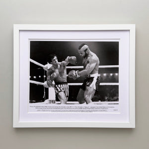 Rocky 3 1982 Publicity Film Movie Press Still Framed