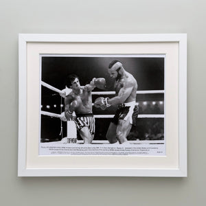Rocky 3 1982 Publicity Film Movie Press Still Framed
