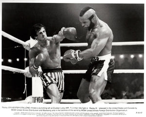 Rocky 3 1982 Publicity Film Movie Press Still Framed