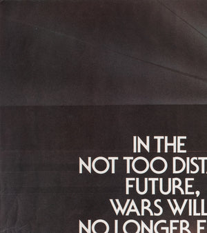 Rollerball 1975 Rolled UK Quad Film Movie Poster, Bob Peak - detail