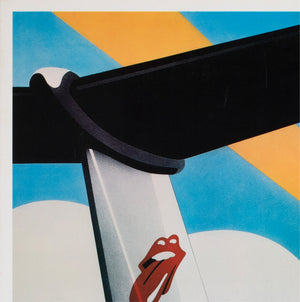 Rolling Stones 1972 Tour Music Poster, John Pasche - detail