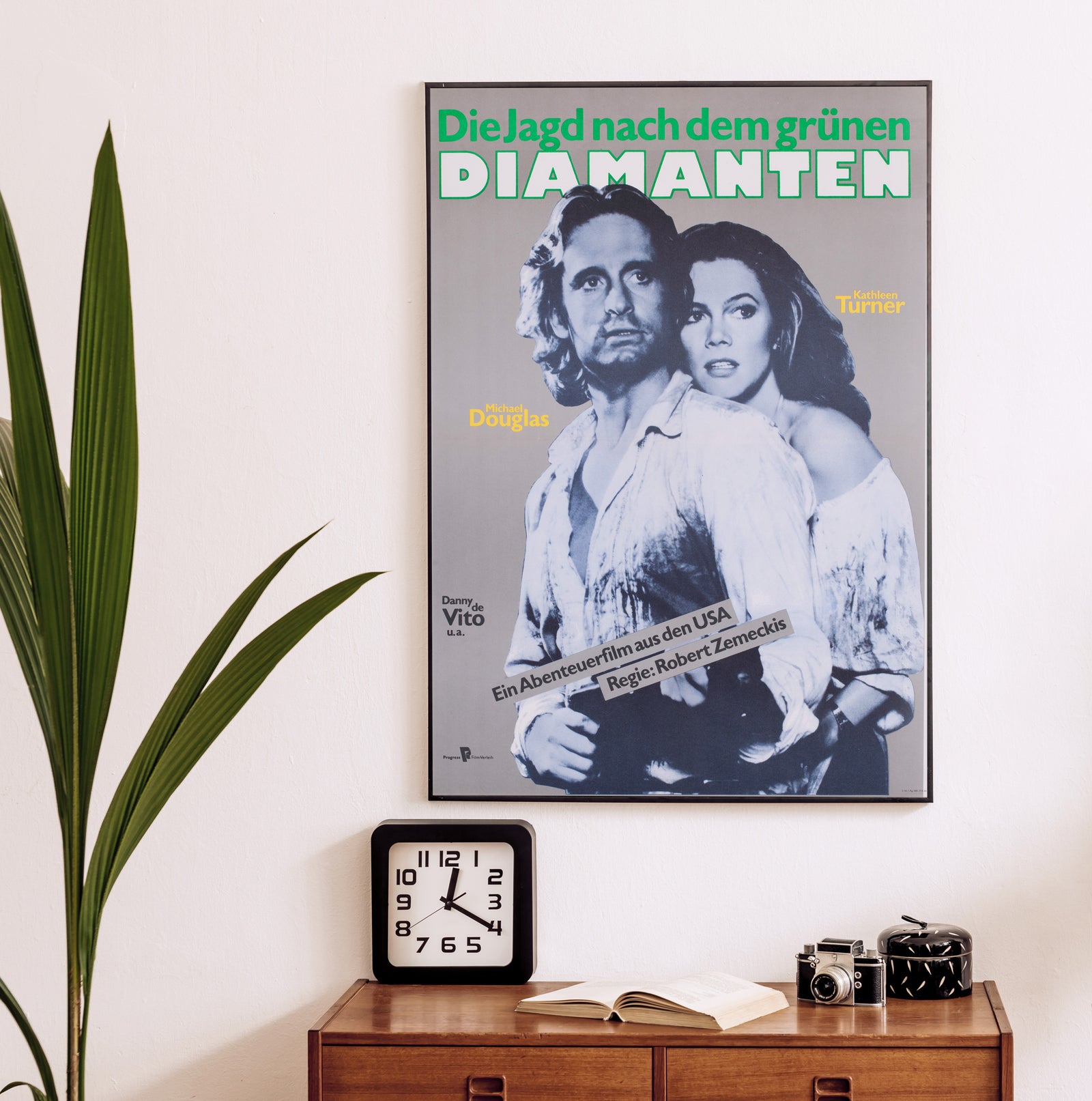 Romancing The Stone 1986 East German Film Poster