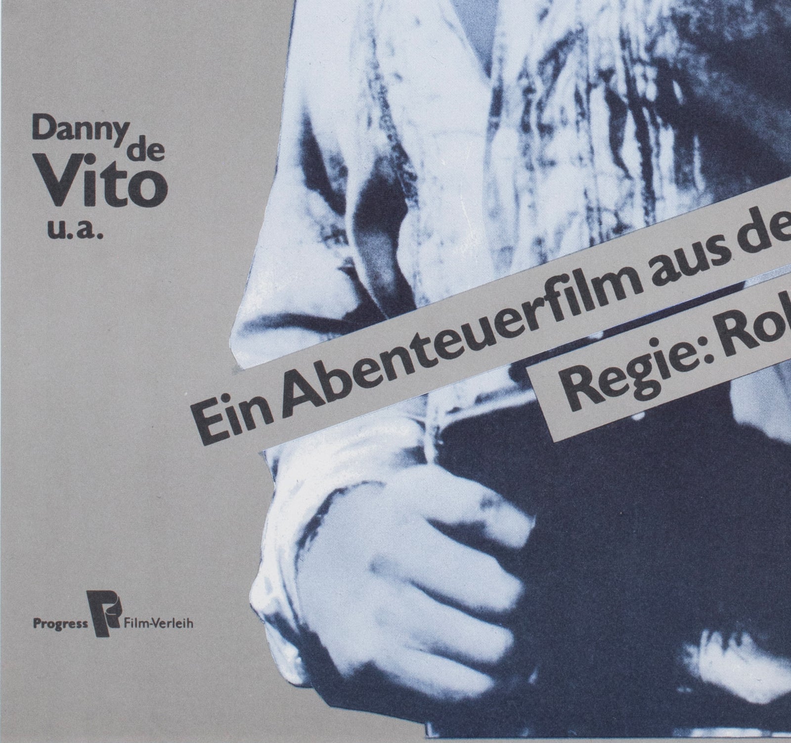 Romancing The Stone 1986 East German Film Poster - detail