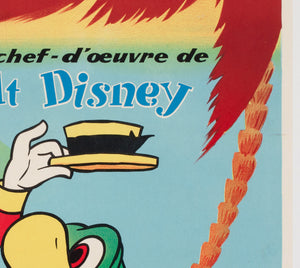 Saludos Amigos c1950 French Moyenne Film Poster - detail