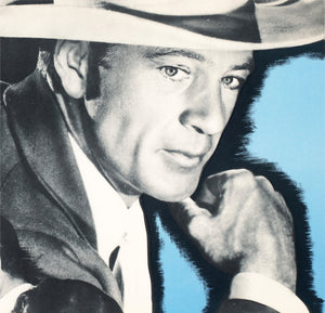 Saratoga Trunk 1946 Swedish Film Poster Gösta Åberg - detail