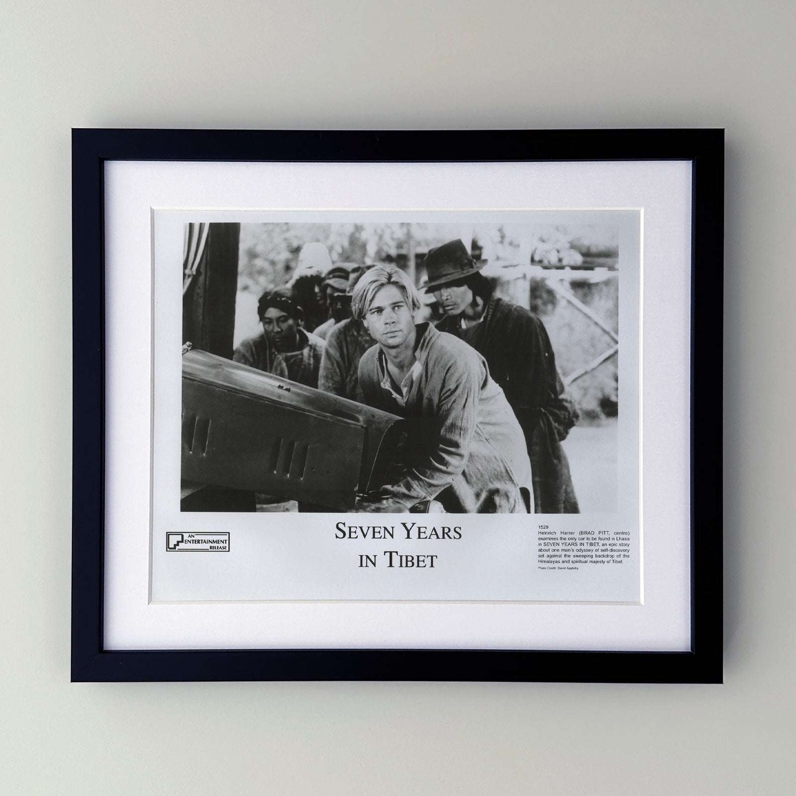 Seven Years in Tibet 1997 Film Movie Press Publicity Still Framed