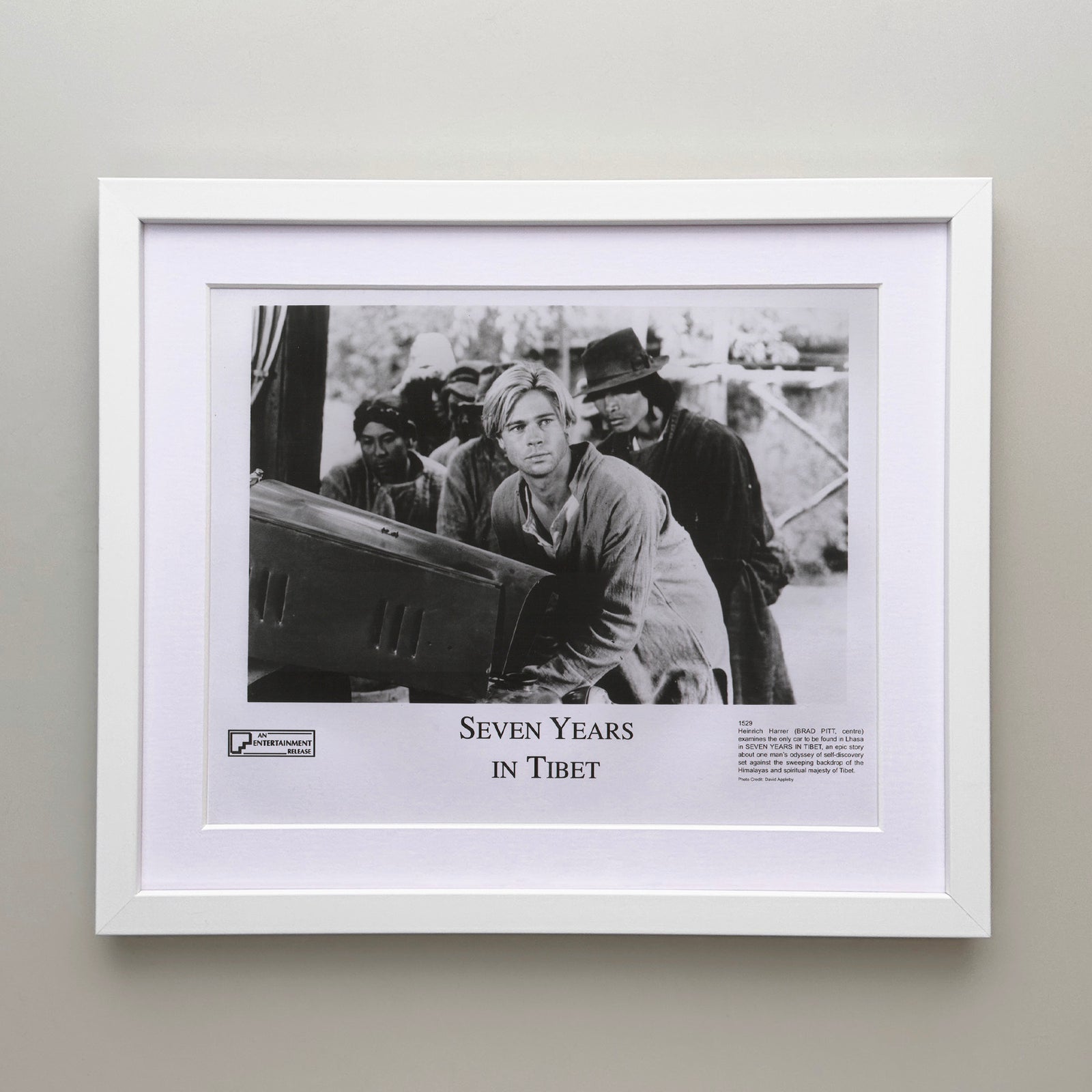 Seven Years in Tibet 1997 Film Movie Press Publicity Still Framed