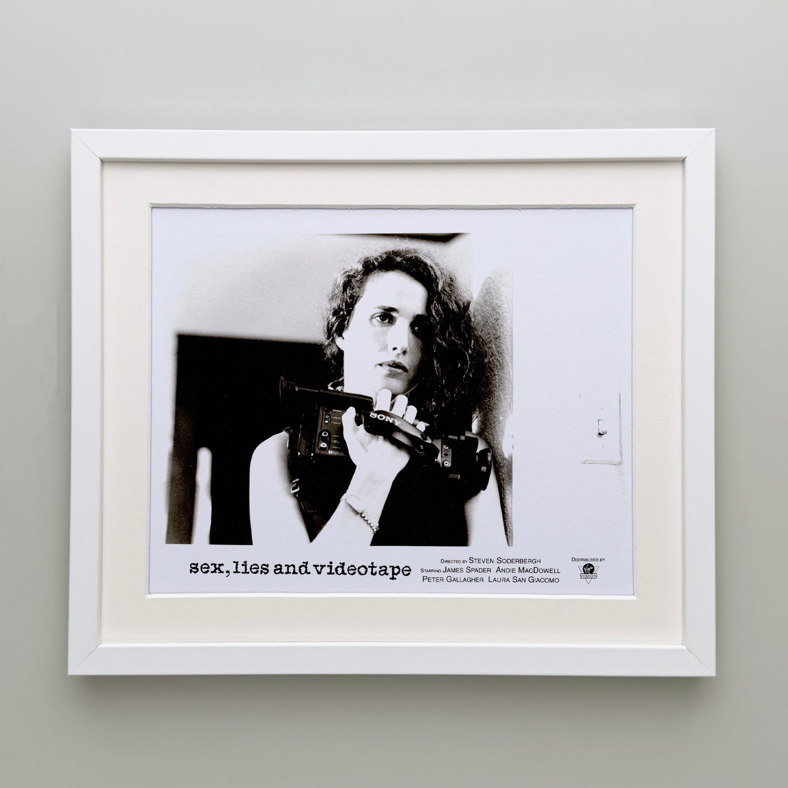 Sex Lies and Videotape 1989 Film Movie Press Publicity Still Framed