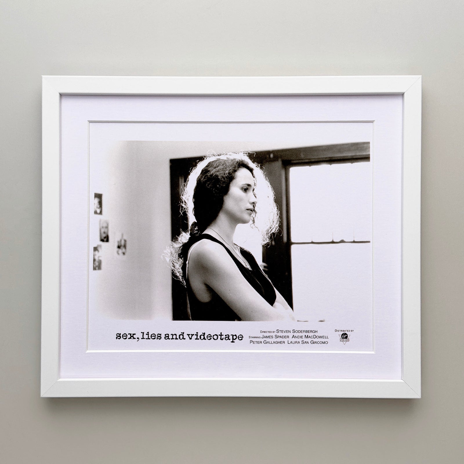 Sex Lies and Videotape 1989 Film Movie Press Publicity Still Framed