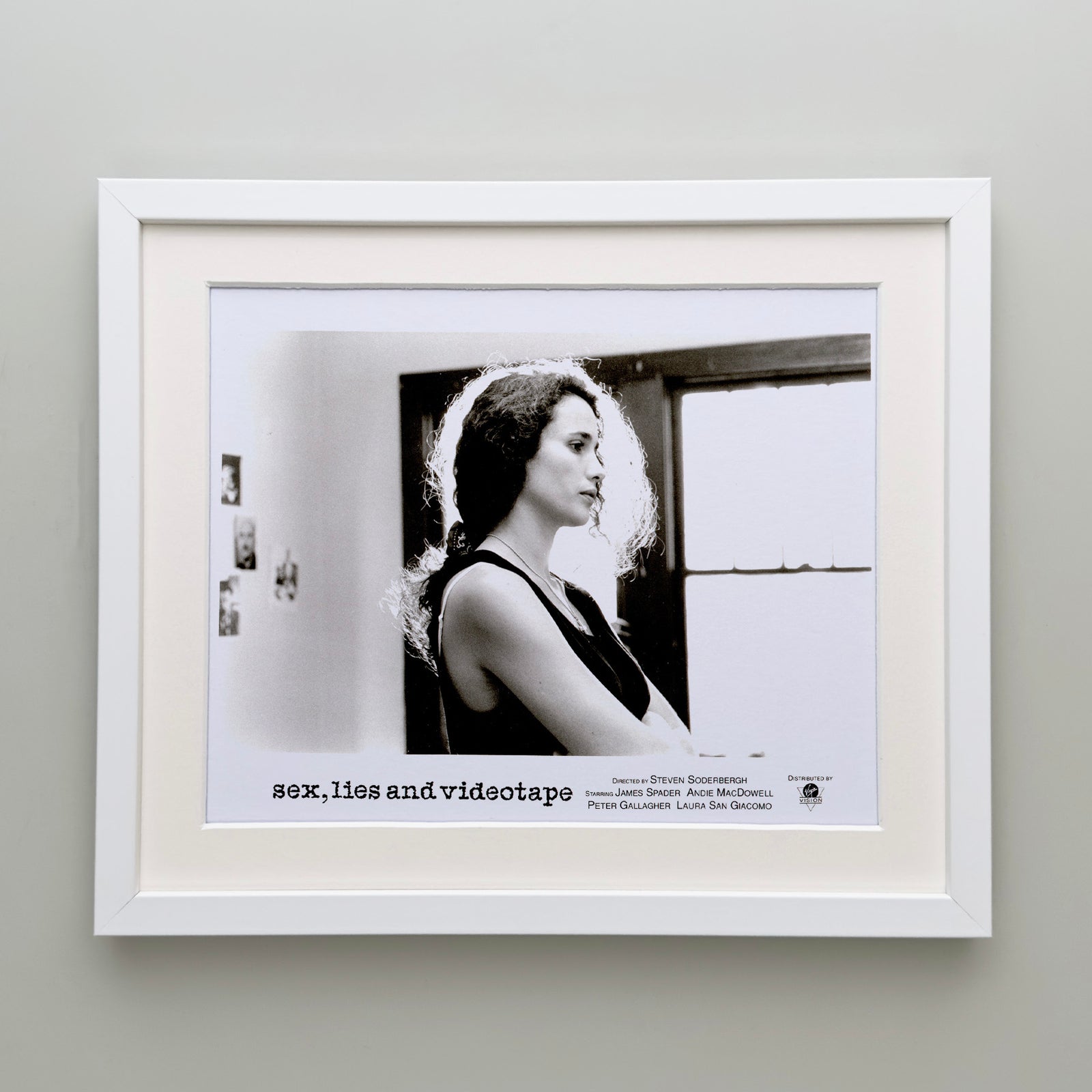 Sex Lies and Videotape 1989 Film Movie Press Publicity Still Framed