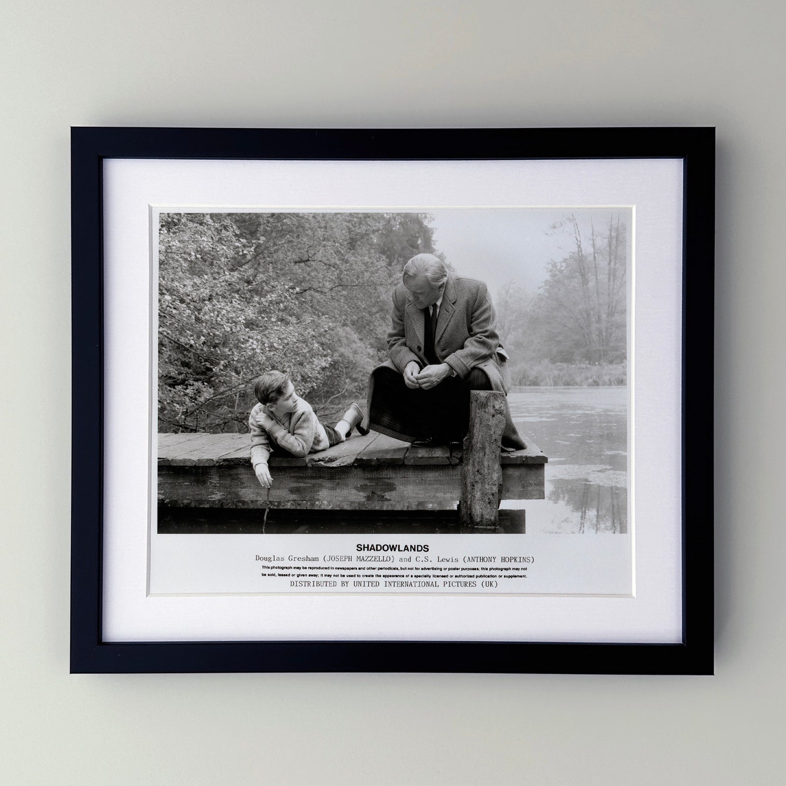 Shadowlands 1993 Film Movie Press Publicity Still Framed