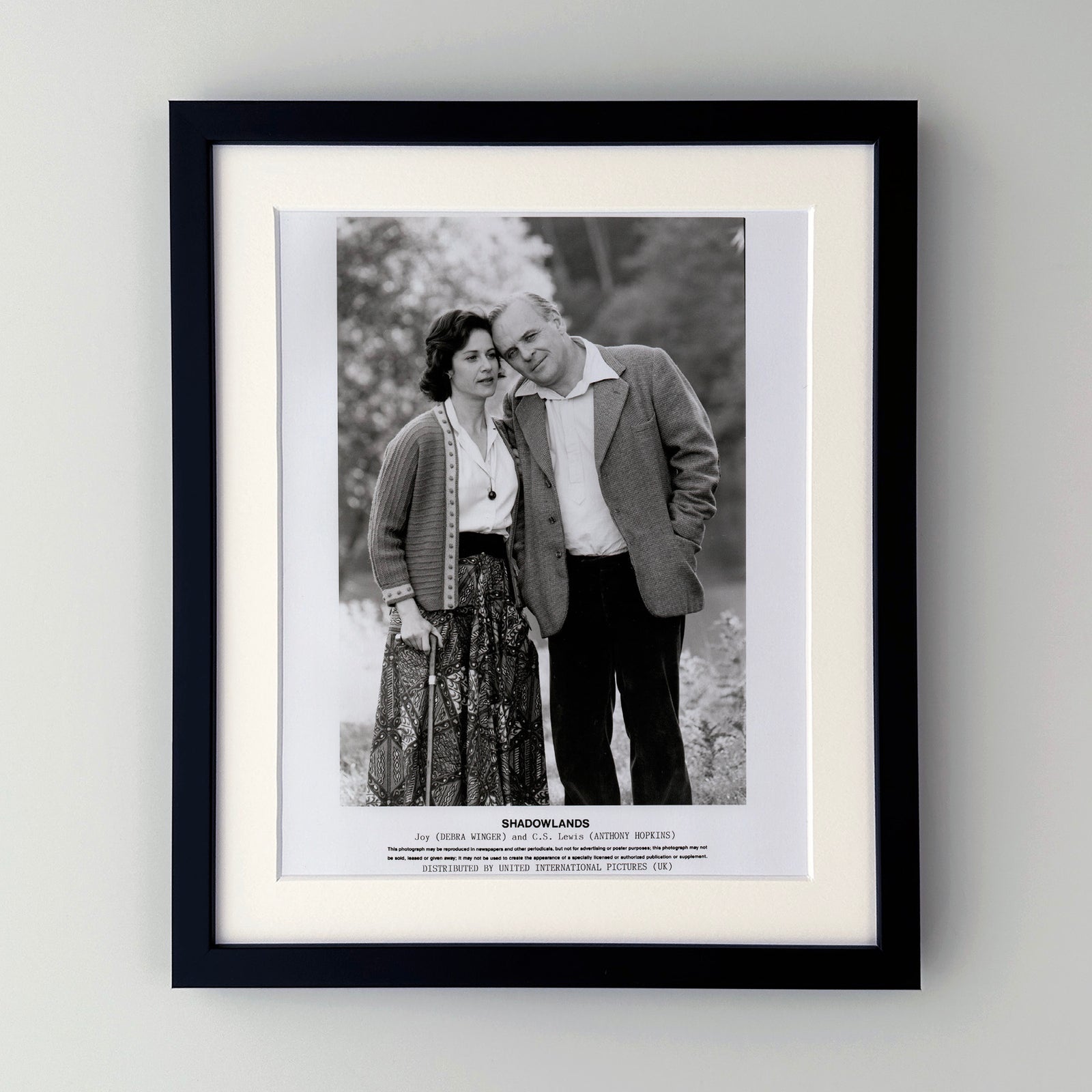 Shadowlands 1993 Film Movie Press Publicity Still Framed
