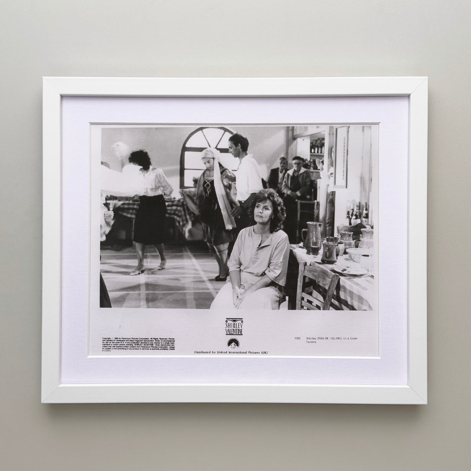 Shirley Valentine 1989 Film Movie Press Publicity Still Framed