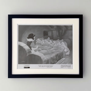 Snow White and the Seven Dwarfs 1937 Film Movie Press Publicity Still Framed