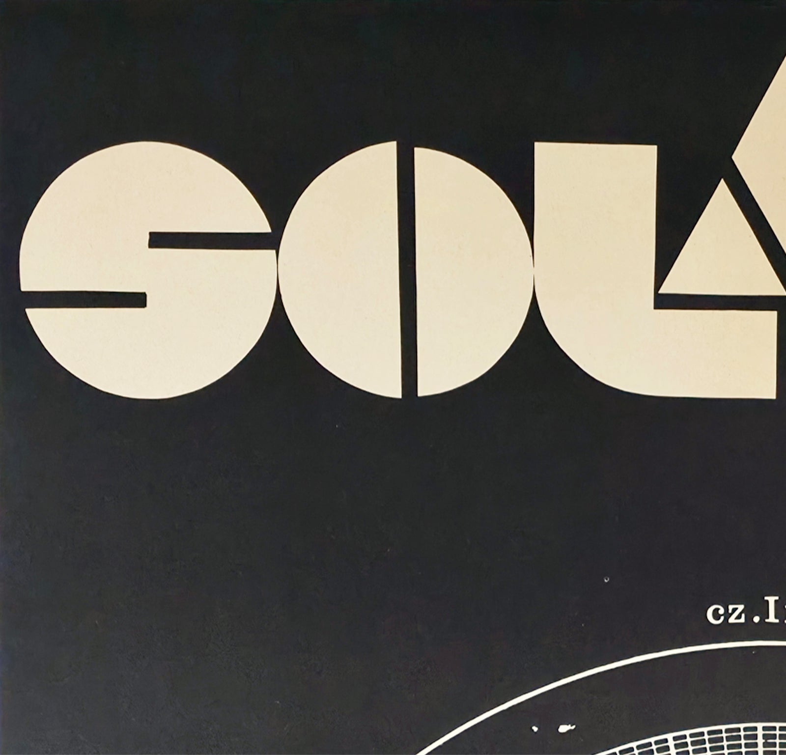 Solaris 1972 Polish A1 Film Poster Andrzej Bertrandt - detail