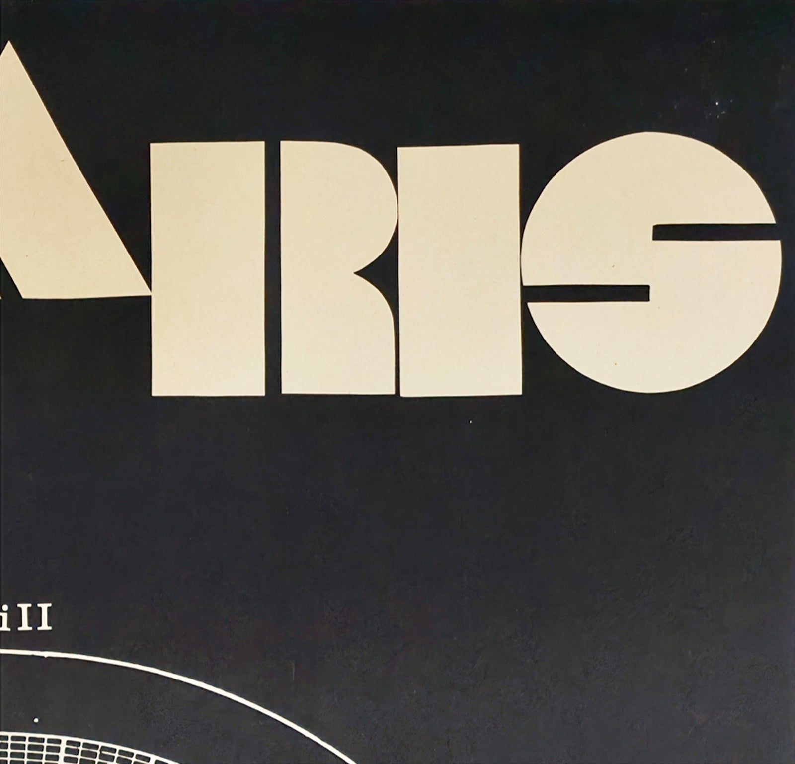 Solaris 1972 Polish A1 Film Poster Andrzej Bertrandt - detail