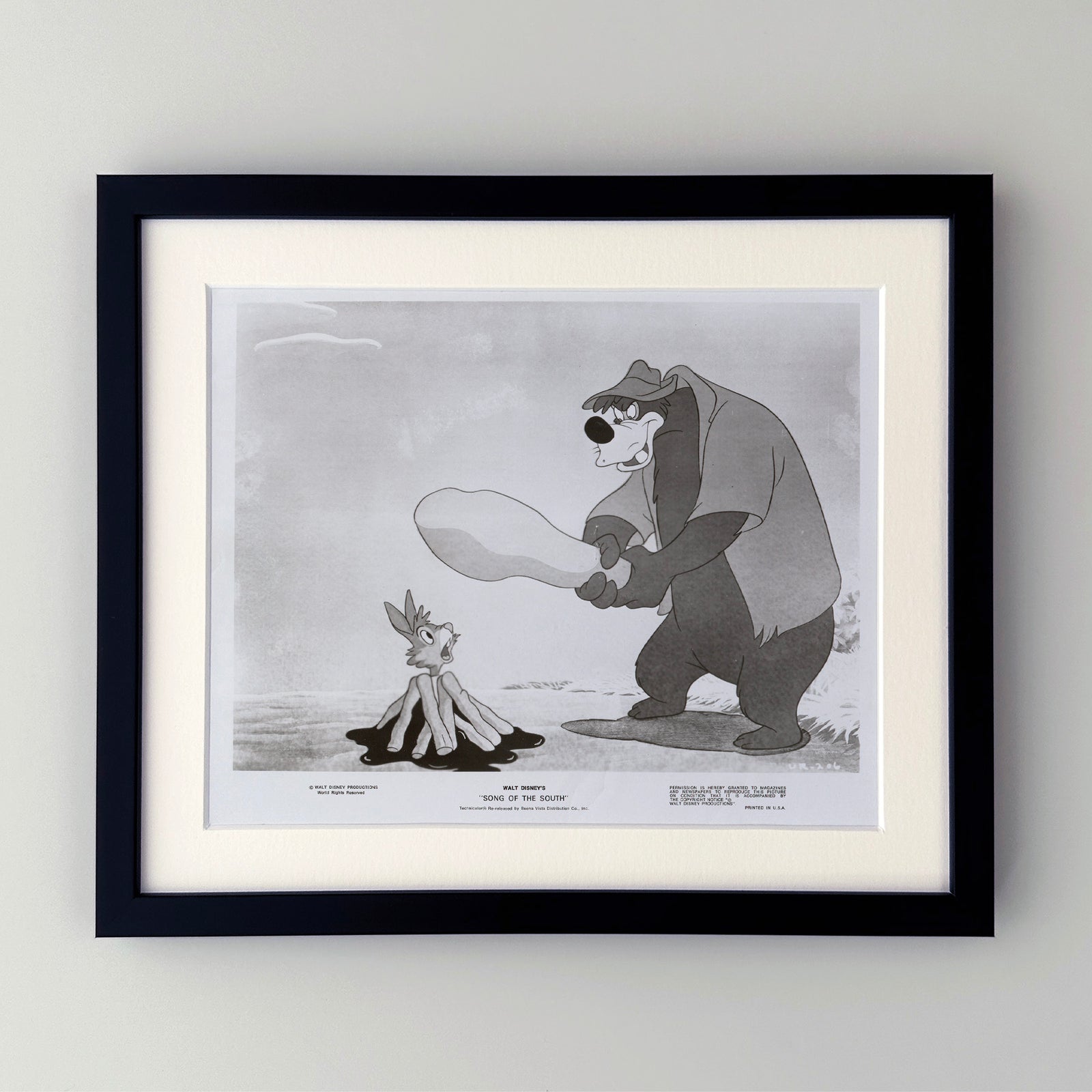Song of the South 1946 Film Movie Press Publicity Still Framed