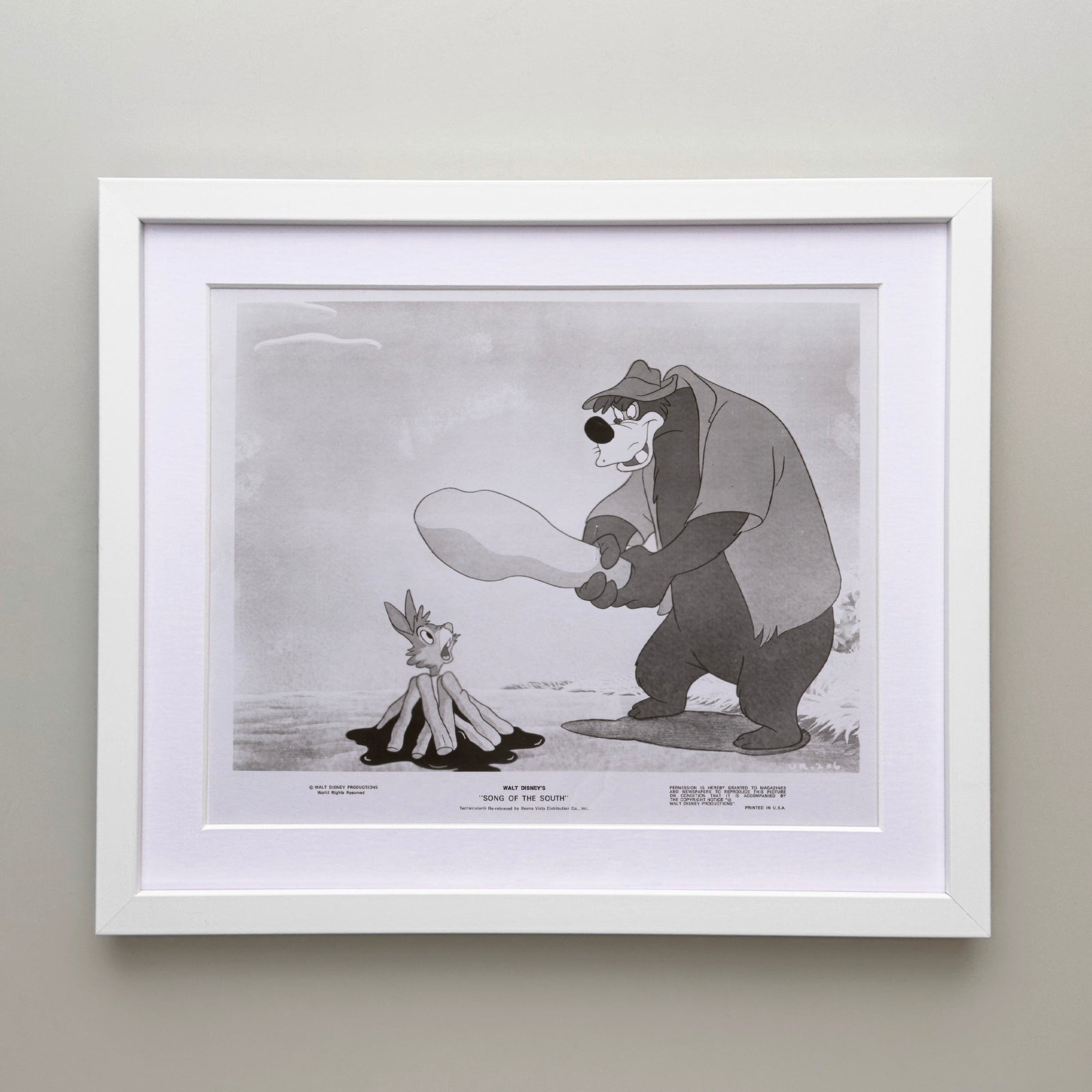 Song of the South 1946 Film Movie Press Publicity Still Framed